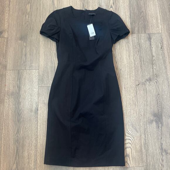 NWT Banana Republic Cap Sleeve Sheath Dress Sz 2 Business Office - Picture 1 of 7
